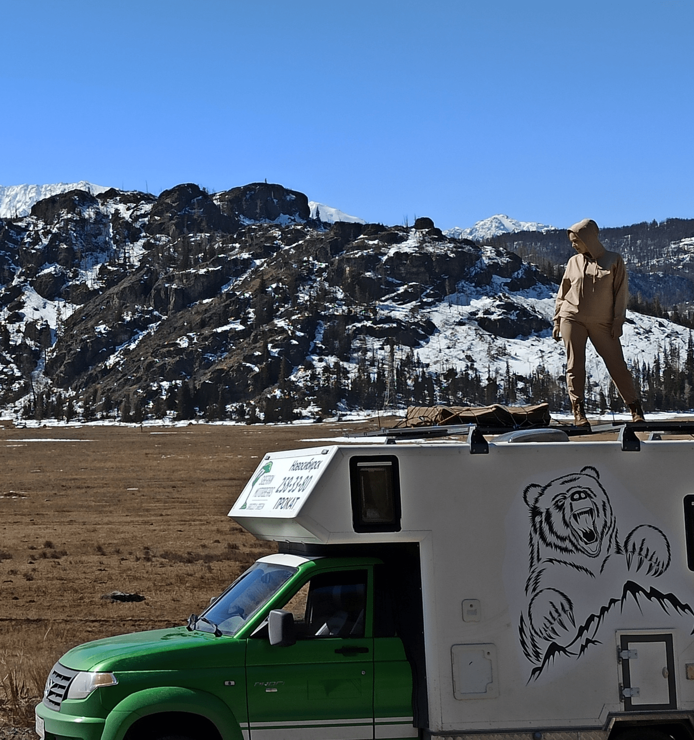 Аренда автодома — путешествие по Сибири, Алтаю и Байкалу